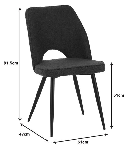Scaun Renish, Pako World, Verde maslin, 61x47x91 cm