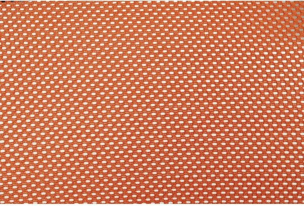 Scaun birou MESH, portocaliu/negru, plastic/plasa, 39x49x78/90 cm