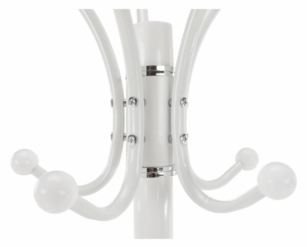 Cuier pom ALAN NEW, alb, metal/marmura, 37x175 cm