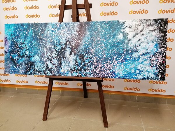 Tablou abstracție din acuarelă