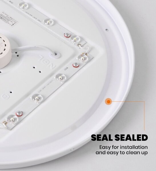 Brilagi - Corp de iluminat LED dimabil SMART STARS, 24W, 230V, Wi-Fi Tuya + telecomandă
