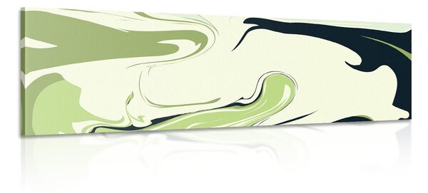 Tablou abstracție modernă verde