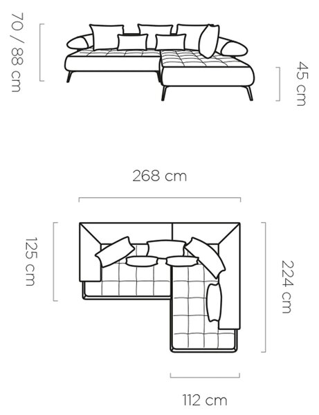 Coltar SELEDO L, personalizabil materiale gama Oferta Avantaj, cu regl