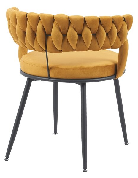 Scaun Alkia Galben 60x57x68 cm