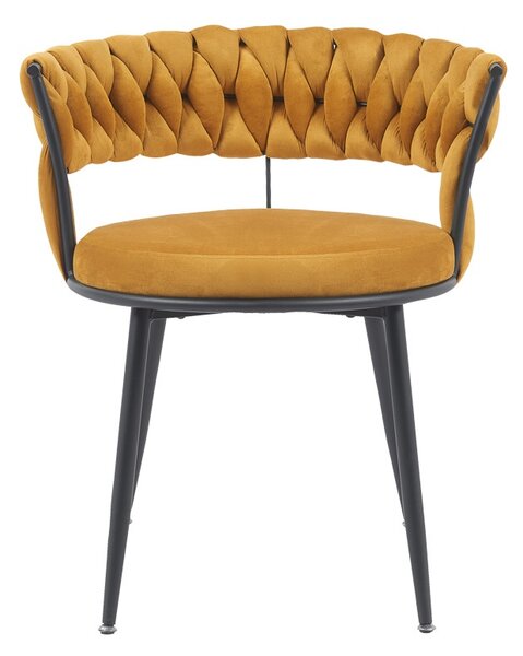 Scaun Alkia Galben 60x57x68 cm