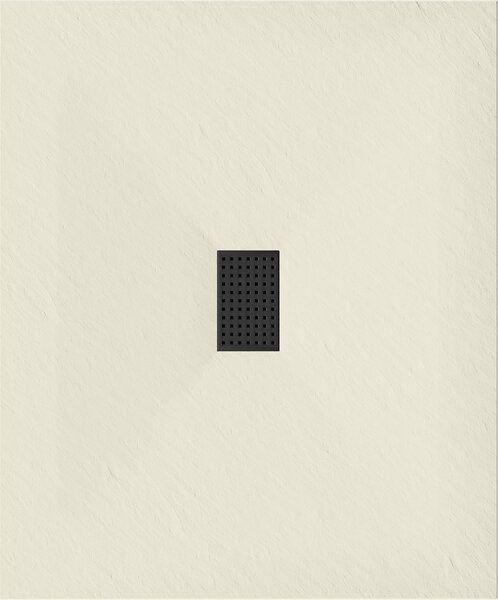 Cădiță de duș dreptunghiulară Mexen Hugo, SMC, 120x100cm, bej, capac negru, 42691012-B