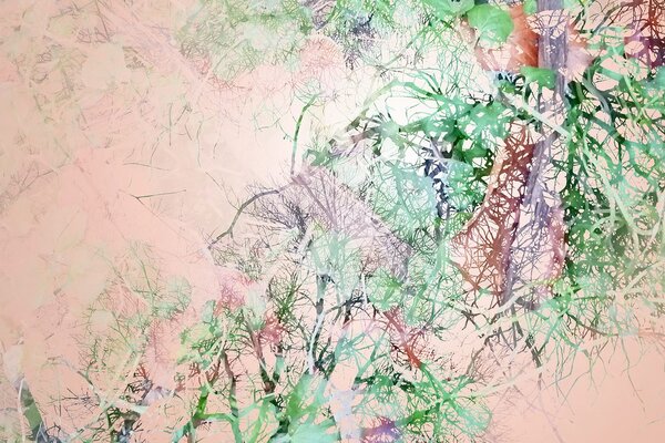 Tablou ramuri abstracte