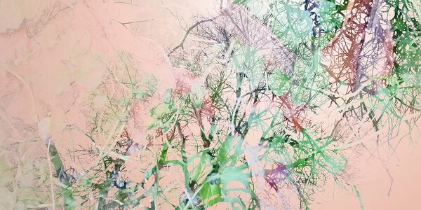 Tablou ramurile abstracte ale copacului