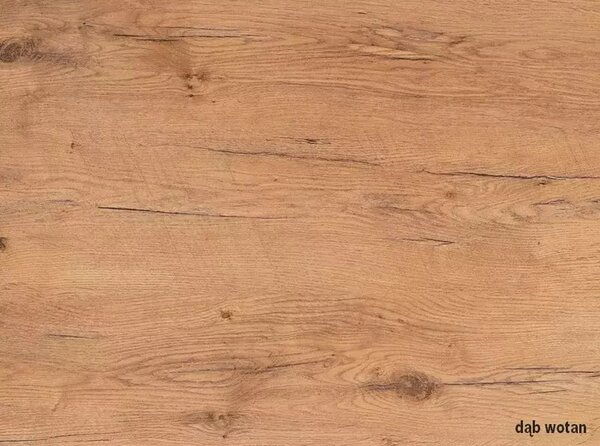 Birou B-005, stejar wotan/gri antracit, PAL laminat, 120x55x77 cm