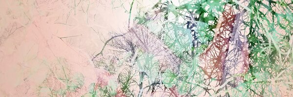 Tablou abstracția ramurilor