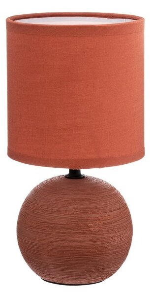 Veioza PWL-1210, Pako World, E14, Ceramica, Teracota, 13x13x25 cm