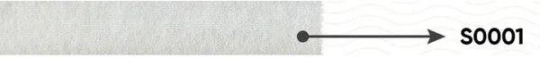 Pat LINEN ORGANIC 160x200, stofa crem - S0001, cu somiera si spatiu de
