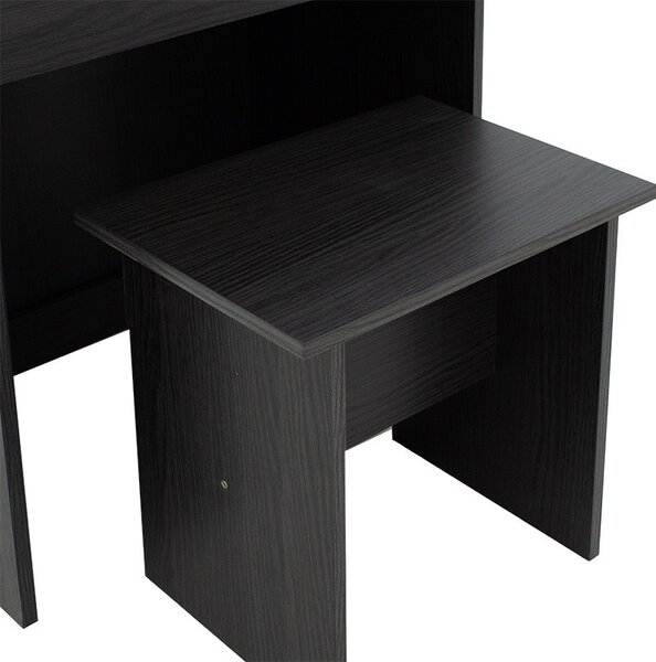 Masuta de toaleta cu oglinda Zelia culoarea wenge