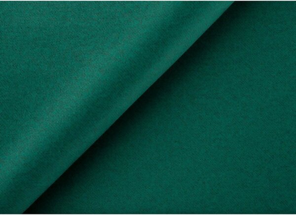 Coltar extensibil MOLINA MINI, sezlong dreapta, stofa catifelata verde