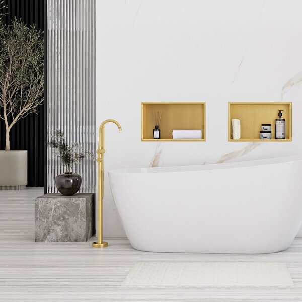RAFT BAIE INCASTRAT PERETE 30x45 gold brush