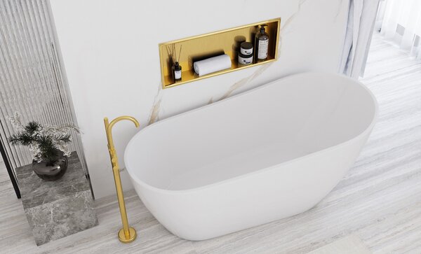 RAFT BAIE INCASTRAT PERETE 30x60 gold brush