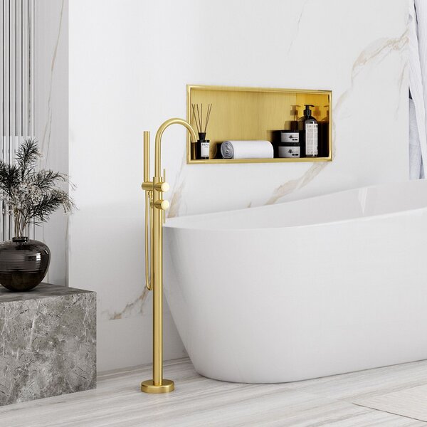 RAFT BAIE INCASTRAT PERETE 30x60 gold brush