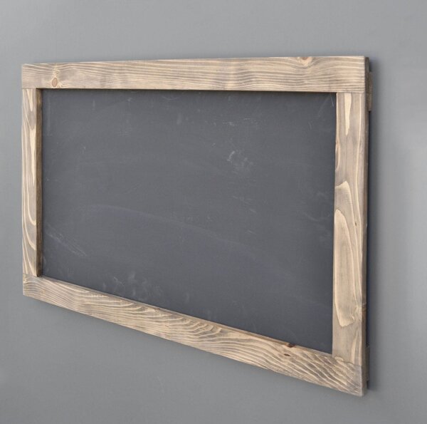 Tabla de scris AA049, gri inchis, lemn, 100x60x4 cm