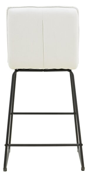 Scaun de bar Essential Alb 53x64.5x107 cm