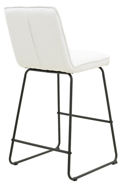Scaun de bar Essential Alb 53x64.5x107 cm