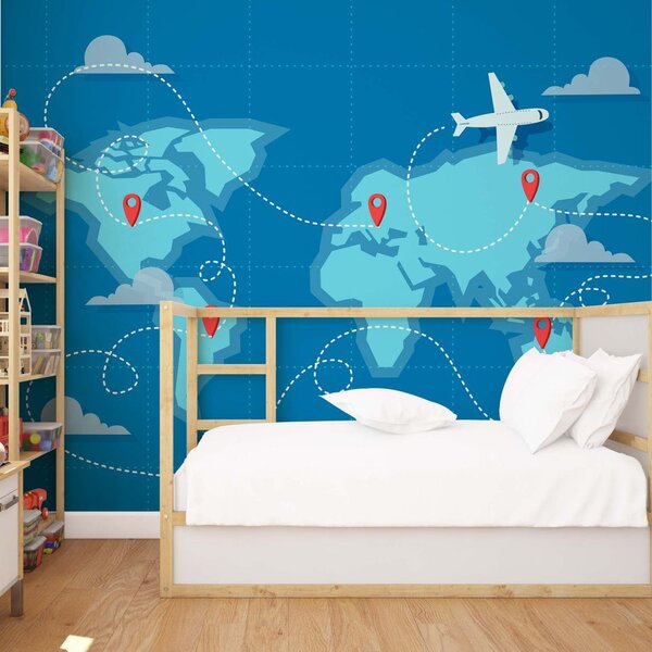 Harta Lumii – Călătorie cu Avionul