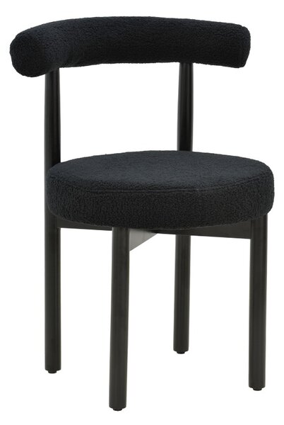 Scaun Fenza Negru 60x54x75 cm