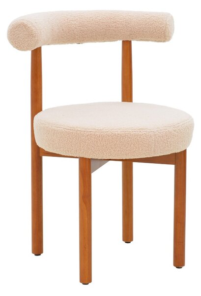 Scaun Fenza Bej 60x54x75 cm
