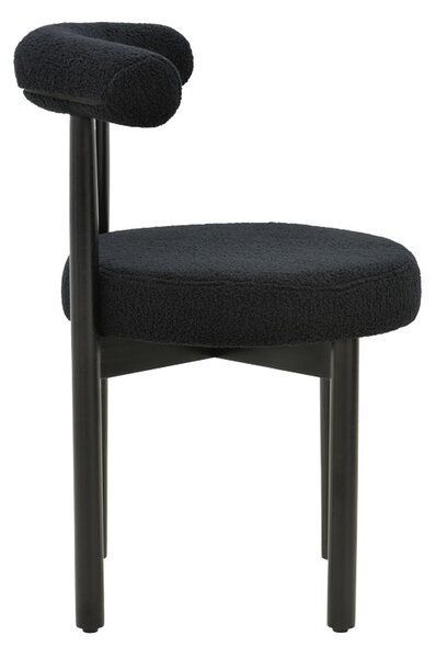 Scaun Fenza Negru 60x54x75 cm