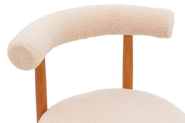 Scaun Fenza Bej 60x54x75 cm
