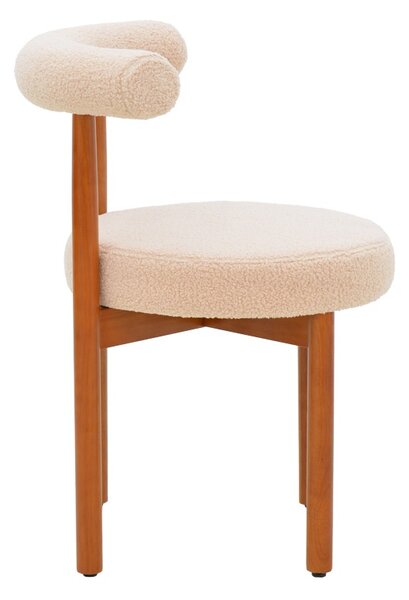 Scaun Fenza Bej 60x54x75 cm
