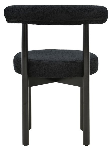 Scaun Fenza Negru 60x54x75 cm