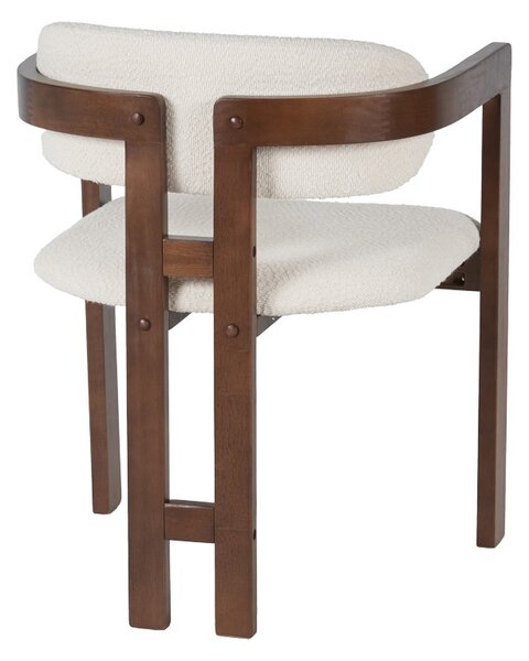 Scaun cu brate Winsor Nuc 58.5x51x76 cm