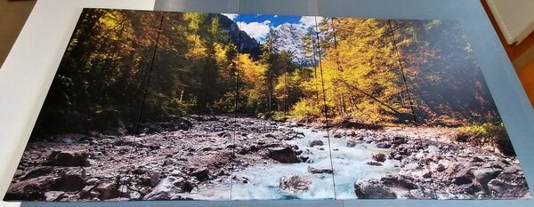 Tablou 5-piese peisaj montan pitoresc
