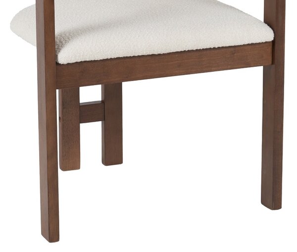 Scaun cu brate Winsor Nuc 58.5x51x76 cm