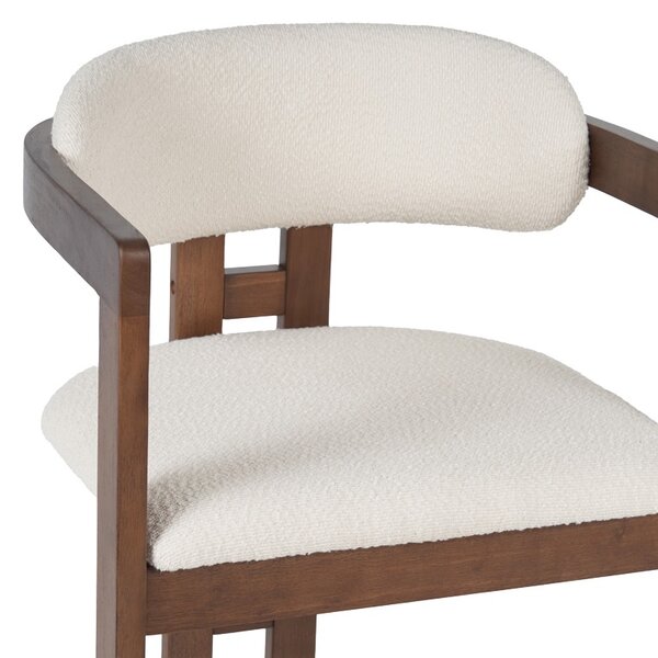 Scaun cu brate Winsor Nuc 58.5x51x76 cm