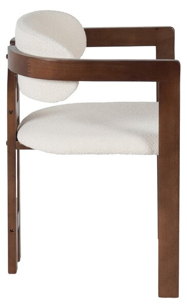 Scaun cu brate Winsor Nuc 58.5x51x76 cm
