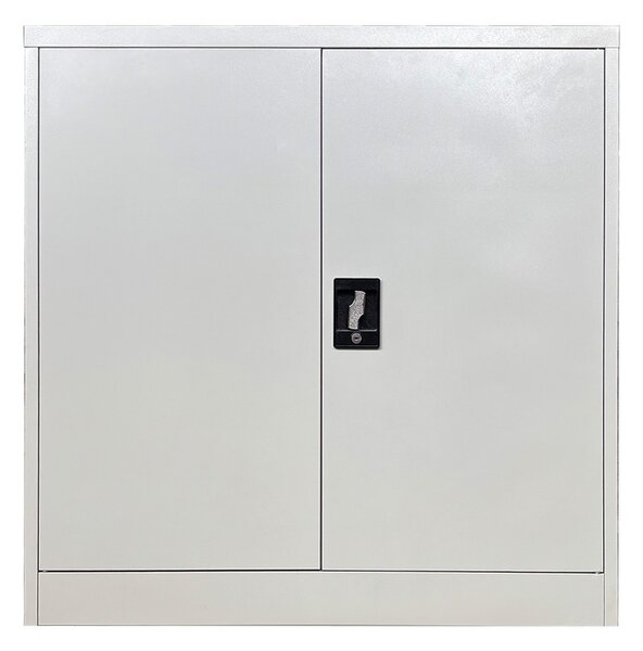 Dulap fiset din metal Armon Gri deschis 90x45x90 cm
