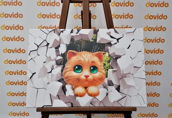 Tablou pisicuța drăguță