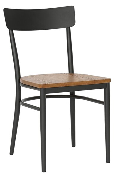 Scaun Zerca Gri inchis 49x44x82 cm