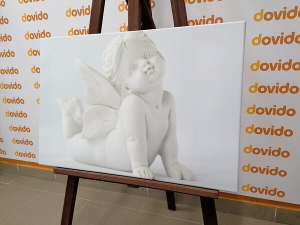 Tablou statuie de înger drăguță