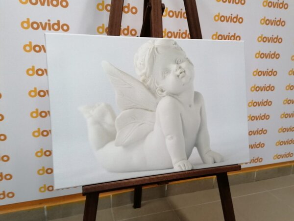 Tablou statuie de înger drăguță