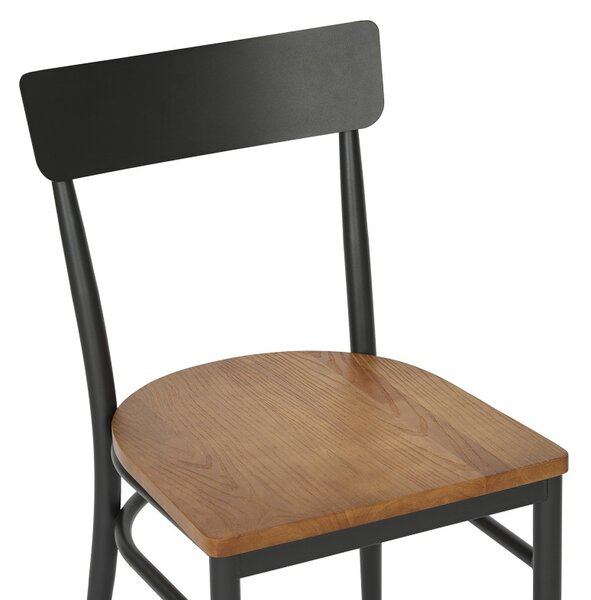 Scaun Zerca Gri inchis 49x44x82 cm