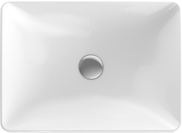 Geberit Variform lavoar 55x40 cm dreptunghiular încastrat alb luciu 500.738.00.2