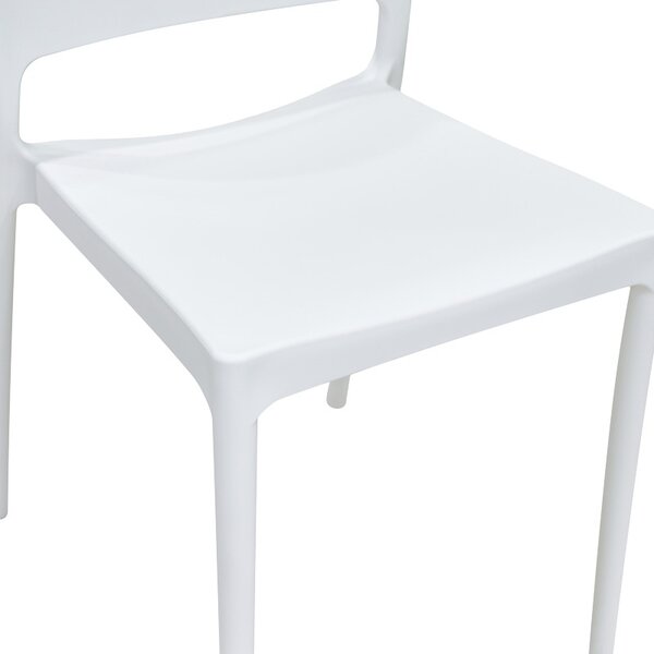Scaun Fenxy Alb 38x42x79 cm