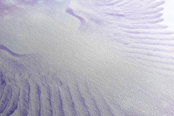 Tablou aripi cu elemente abstracte