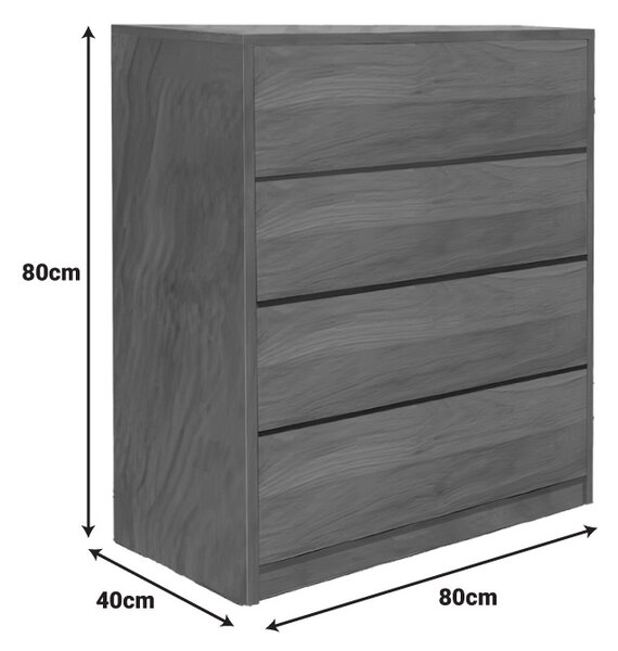 Comoda Kuanger Nuc 80x40x80 cm
