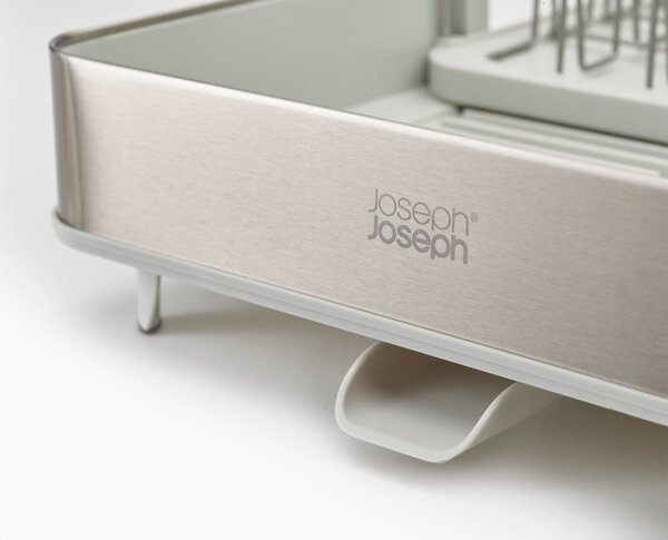 Scurgător de vase argintiu din metal Extend – Joseph Joseph