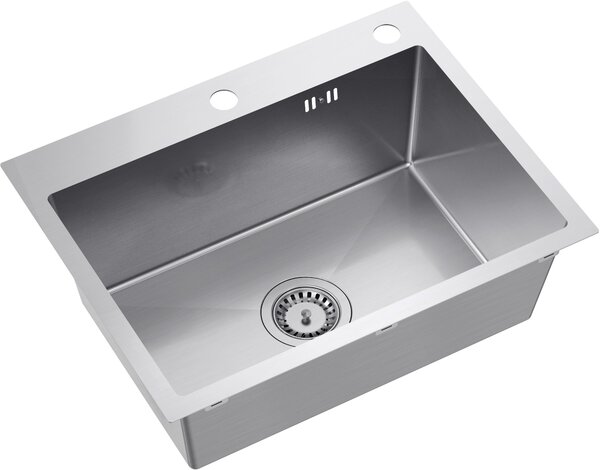 Quadron Luke chiuveta cu baterie și accesorii oțel/oțel ZH5845BS_3323503BL