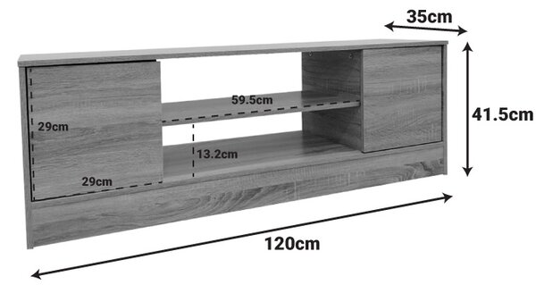 Consola TV Sasa Maro 120x35x41.5 cm