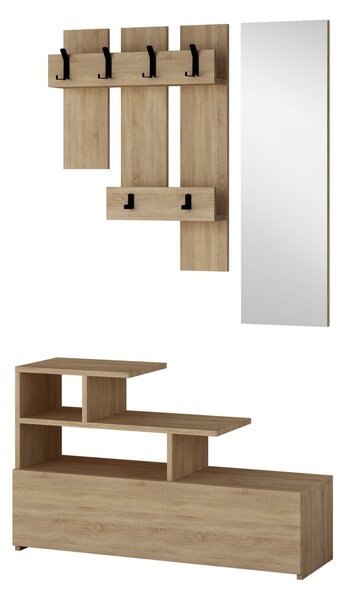 Set de hol Vespa (stejar) (cu oglindă). 1067429